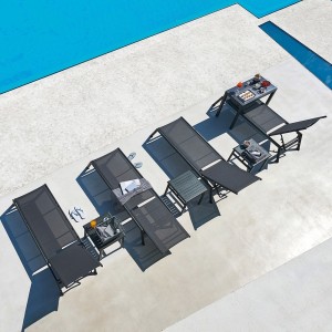 Tumbona Victor de Varaschin.  Muebles de exterior.
