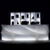 Baraonda Display Led de Myyour. Estantería de exterior ideal para Barra bar.