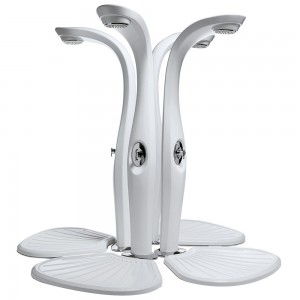 Ducha Dyno de Myyour. Diseño de ducha original ideal para interior o exterior.