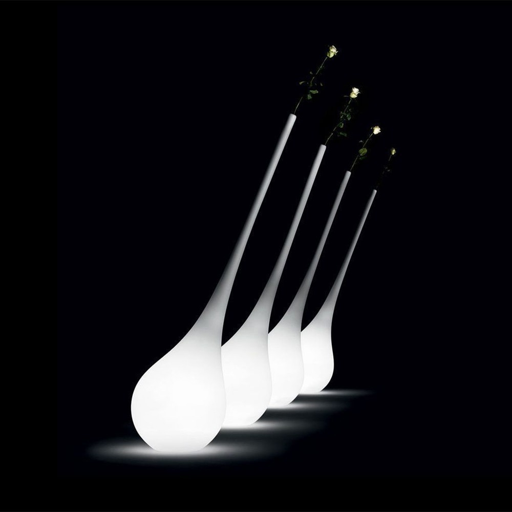 Macetero Ampoule XL Luz Myyour. Complementos de diseño original para jardín.
