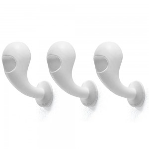 Pack 3 Perchas Mini Crazy Head de Myyour. Mueble de exterior.