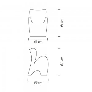 Silla Lily de Myyour. Silla de diseño original para interior o exterior.