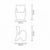 Silla Lily de Myyour. Silla de diseño original para interior o exterior.