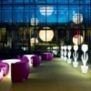 Tulip XL luz de Myyour. Lámpara de pie ideal para ambientes de exteriores.
