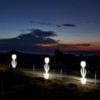 Tulip XL luz de Myyour. Lámpara de pie ideal para ambientes de exteriores.