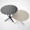 Mesa Faz pie Ø96 de Vondom. Muebles y complementos de exterior.