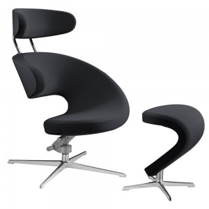 Reposapiés Peel de Variér. Reposapiés ergonómico para el sillón Peel.