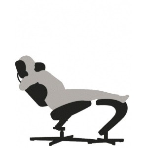 Reposapiés Peel de Variér. Reposapiés ergonómico para el sillón Peel.