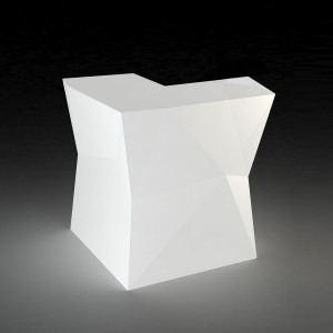 Barra esquina Faz Hecha en Resina con Doble Pared y Luz Led Interior