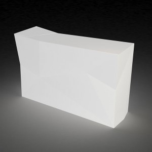 Barra Faz con Cubitera y Luces Led en el Interior Fabricada en Resina