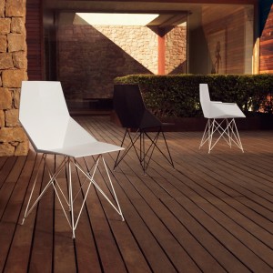 Silla Faz Inox con Doble Pared para Interior y Exterior con Acabado Mate