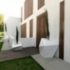 Macetero Medio Faz Mate con Autorriego y Doble Pared | Vondom