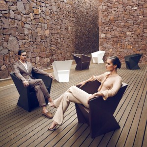 Sillón Faz Mate Lacado o Hielo con Luz Led controlada con DMX o Mando