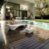 Mesa  auxiliar para Tumbona Faz Fabricada en Resina con Luz Led Interior | Vondom