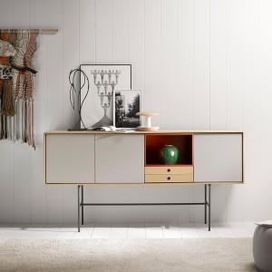 Aparador bajo Aura A7-2 de Treku. Muebles modernos.