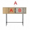 Consola Aura S8-4 de Treku. Muebles modernos.