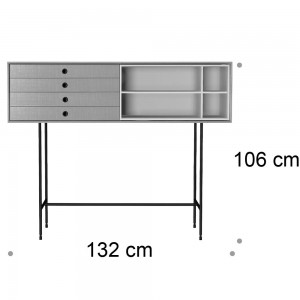 Consola Aura S8-4 de Treku. Muebles modernos.