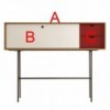 Consola Aura S8-5 de Treku. Muebles modernos.