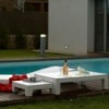 Mesa tumbona Jut de Diseño Con Acabado Lacado o Mate | Vondom