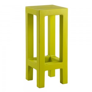 Taburete Jut de Diseño con Acabado Lacado o Mate Fabricado En Resina
