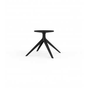 Mesa auxiliar Mari-Sol pie Ø80 de Vondom. Muebles y complementos de exterior.