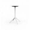 Mesa alta Mari-Sol pie Ø80 de Vondom. Muebles y complementos de exterior.