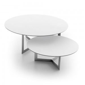 Mesa auxiliar Kabi de Treku. Mesa de centro contemporánea.