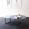 Mesa auxiliar Kabi de Treku. Mesa de centro contemporánea.