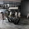 Mesa Skorpio Keramik de Cattelan Italia. Mesa de cerámica. Mesas de comedor.