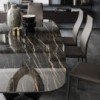 Mesa Skorpio Keramik de Cattelan Italia. Mesa de cerámica. Mesas de comedor.