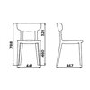 Silla Canova de Infiniti. Sillas cocina diseño.