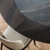 Mesa Skorpio Round Ker-Wood de Cattelan Italia para comedor. Mesas de comedor.
