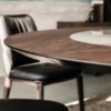 Mesa Soho Ker-Wood de Cattelan Italia. Mesa de madera y cerámica. Mesas modernas.