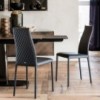 Silla Kay Couture de Cattelan Italia. Sillas tapizadas. Sillas de diseño.