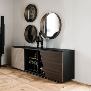 Aparador Aston de Cattelan Italia. Aparador de madera. Aparador moderno.