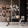 Lámpara colgante Cloudine de Cattelan Italia. Lámpara de cristal modernas.