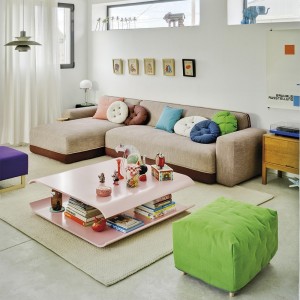 Pouf Folk. Sancal. Pouf colección Folk