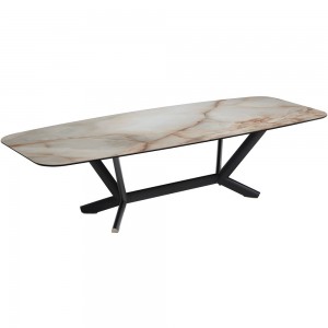 Mesa Planer Keramik de Cattelan Italia. Mesa moderna de salón. Mesa de diseño.