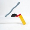 Lámpara techo Quisiana de Memphis. Lámpara design by Ettore Sottsass.