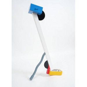 Lámpara techo Quisiana de Memphis. Lámpara design by Ettore Sottsass.