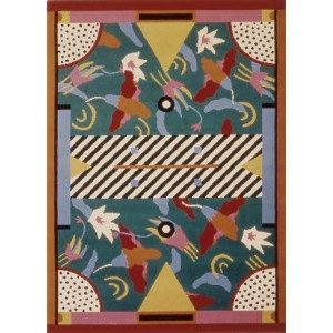 Alfombra Riviera de Memphis. Alfombra moderna diseño de Nathalie Du Pasquier