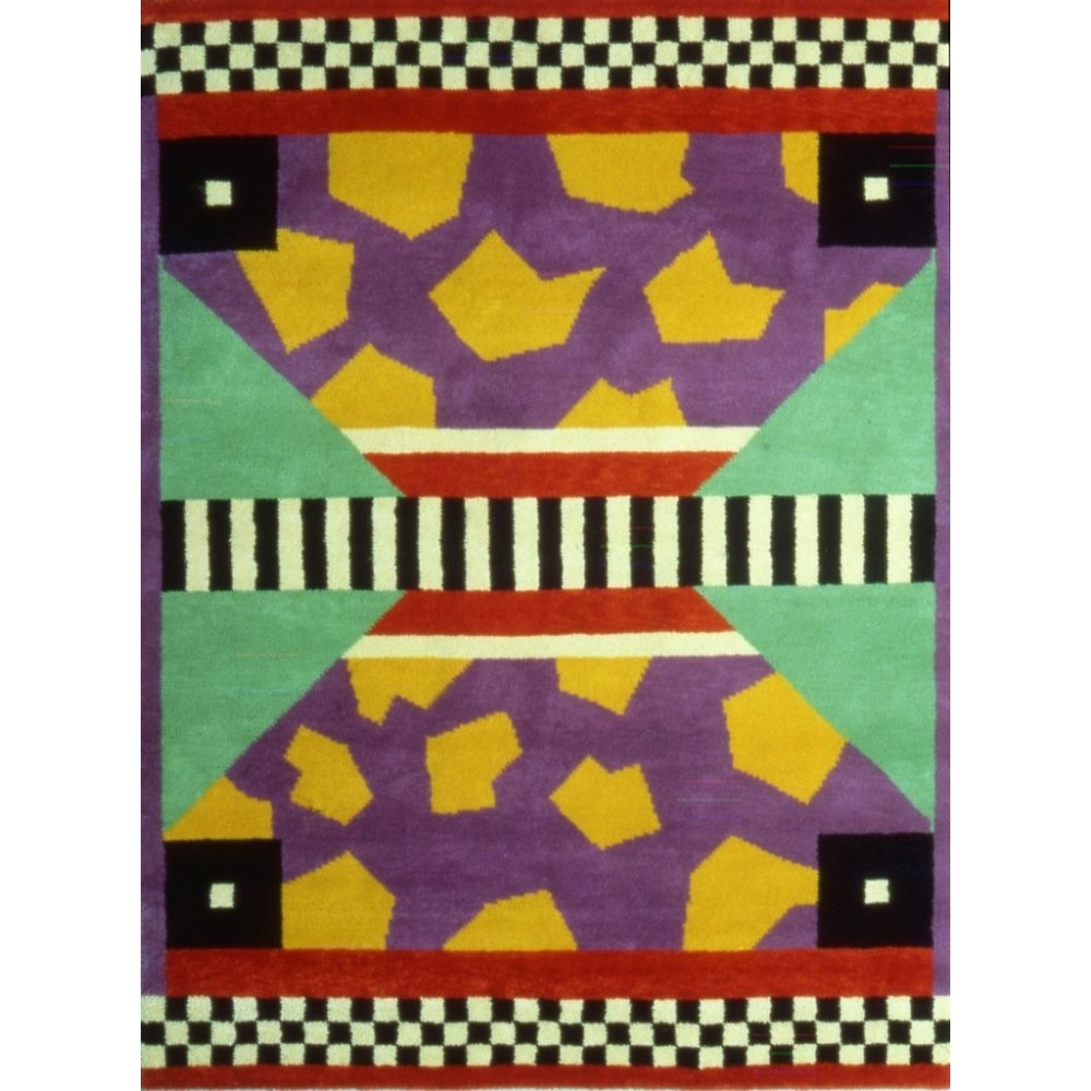 Alfombra Arizona de Memphis. Alfombra moderna diseño de Nathalie Du Pasquier