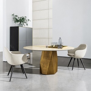 Mesa Deod cerámica de Sovet. Mesa de comedor con sobre de cerámica