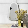 Espejo Clessidra de Sovet. Espejo de pared de diseño. Espejo moderno para salón.