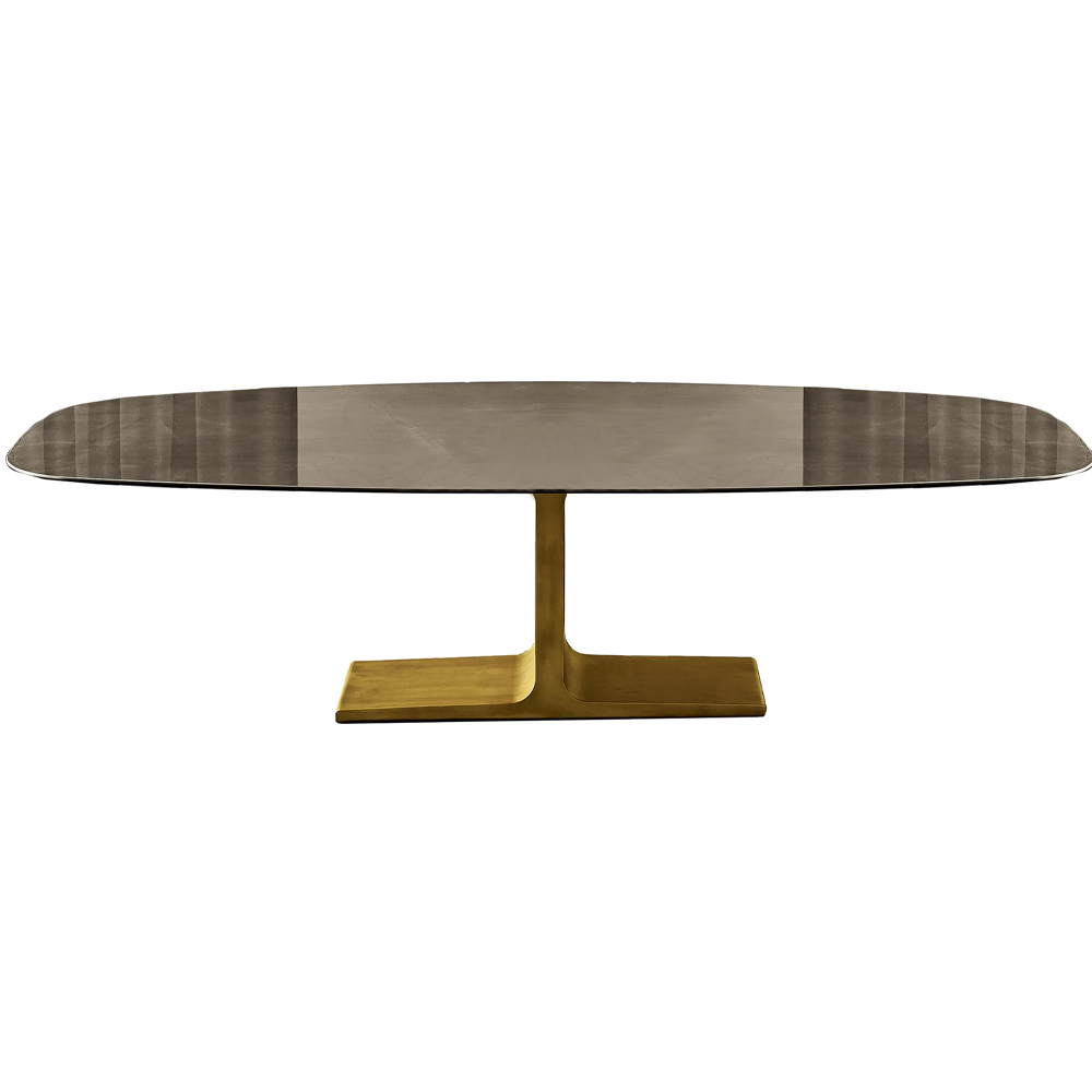 Mesa Palace cerámica de Sovet. Mesa de comedor con sobre de cerámica. 