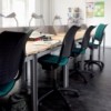 Silla Conventio Wing 9832 de Hag. Sillas de oficina. Sillas con ruedas.