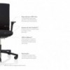 Silla HAG Futu 1200-S. Sillas ergonómicas de oficina. Sillas de diseño.