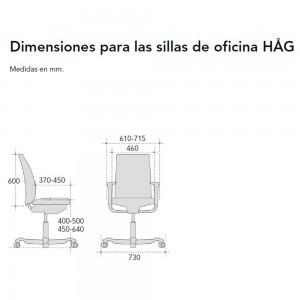 Silla HAG Futu 1200-S. Sillas ergonómicas de oficina. Sillas de diseño.