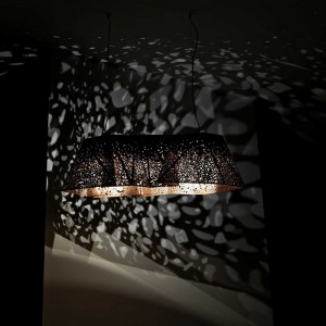 Lampara colgante Plywood de Horm.  Lámparas modernas de diseño italiano.