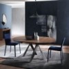 Mesa extensible Emisfero Legno de comedor o salón de Ozzio design.
